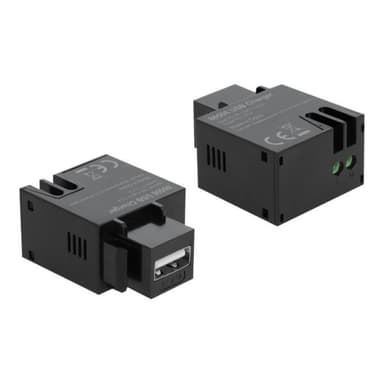 DELOCK Keystone USB Typ-A Lademodul 2,1 A schwarz