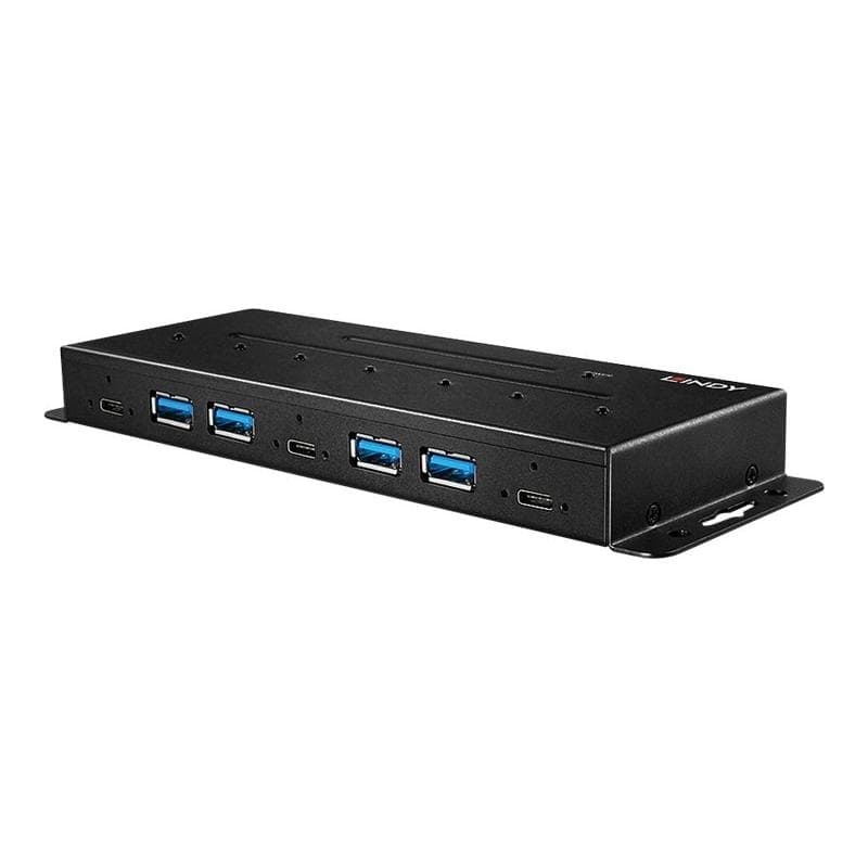 LINDY 7 Port USB 3.1 Gen 2 Metall Hub