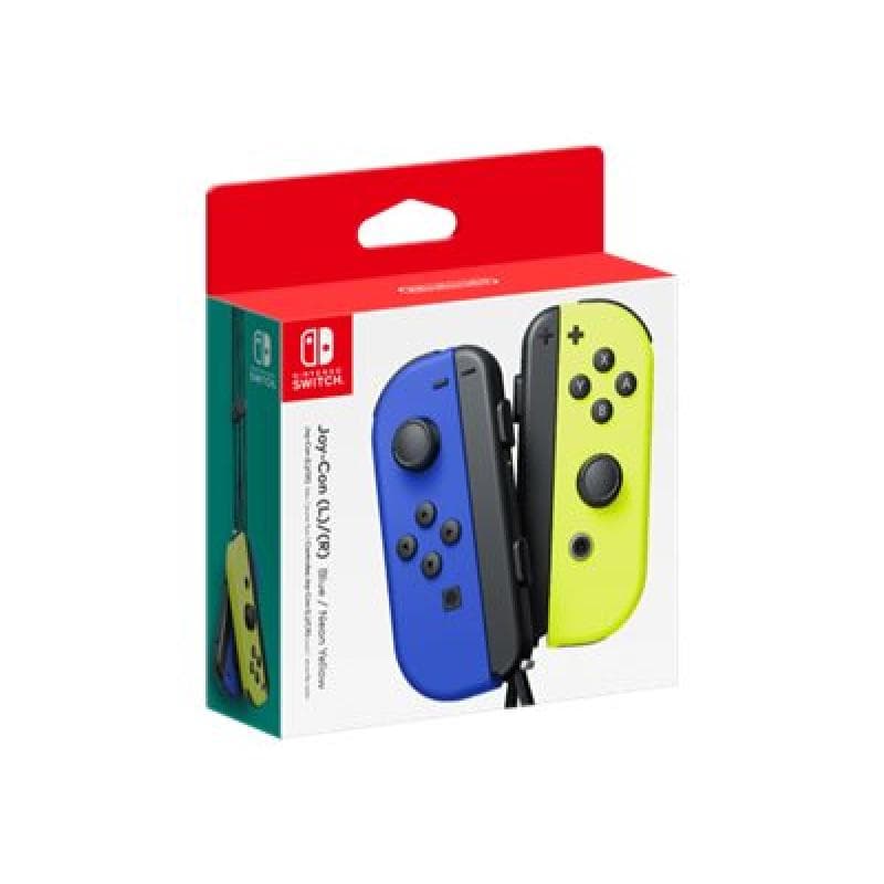 NINTENDO Switch Joy-Con Blau / Neon Gelb 2er Set
