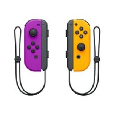 NINTENDO Switch Joy-Con Lila / Neon Orange 2er Set