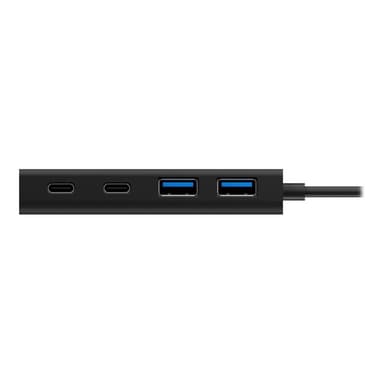 ICY BOX IB-HUB1426-U3 USB 3.0 Hub Type-A zu 2x Type-C und 2x Type-A USB