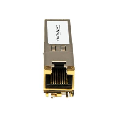 STARTECH.COM Brocade 95Y0549-ST kompatibel SFP+ Module 10/100/1000Base-TX Kupfer RJ-45 Kupfer mit DD