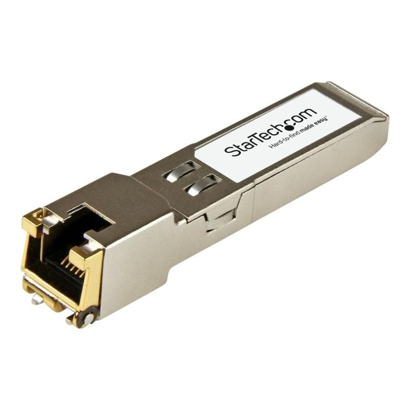 STARTECH.COM Brocade 95Y0549-ST kompatibel SFP+ Module 10/100/1000Base-TX Kupfer RJ-45 Kupfer mit DD