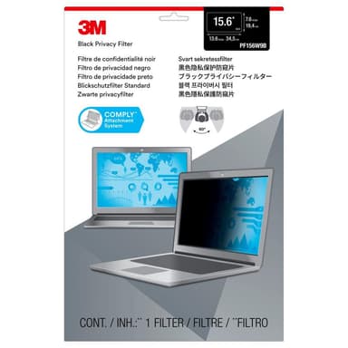 3M Blickschutzfilter PF156W9B Std. Laptop COMPLY 15,6″ 16:9