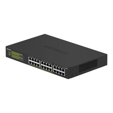 NETGEAR GS324P 24-Port Gigabit Ethernet Unmanaged PoE+ Switch mit 16-Ports PoE+ 190W Budget