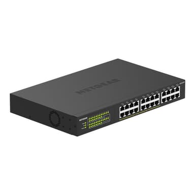 NETGEAR GS324P 24-Port Gigabit Ethernet Unmanaged PoE+ Switch mit 16-Ports PoE+ 190W Budget