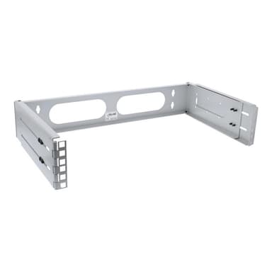 INLINE ® 19″ Rack zur Wandmontage, 2HE, 24-40cm Tiefe, grau