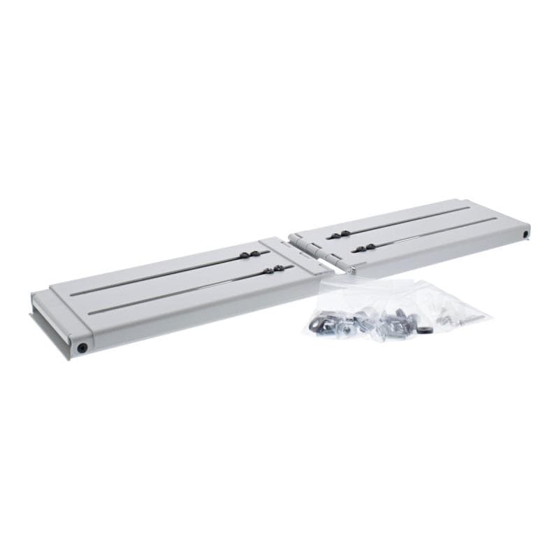 INLINE ® 19″ Rack zur Wandmontage, 2HE, 24-40cm Tiefe, grau