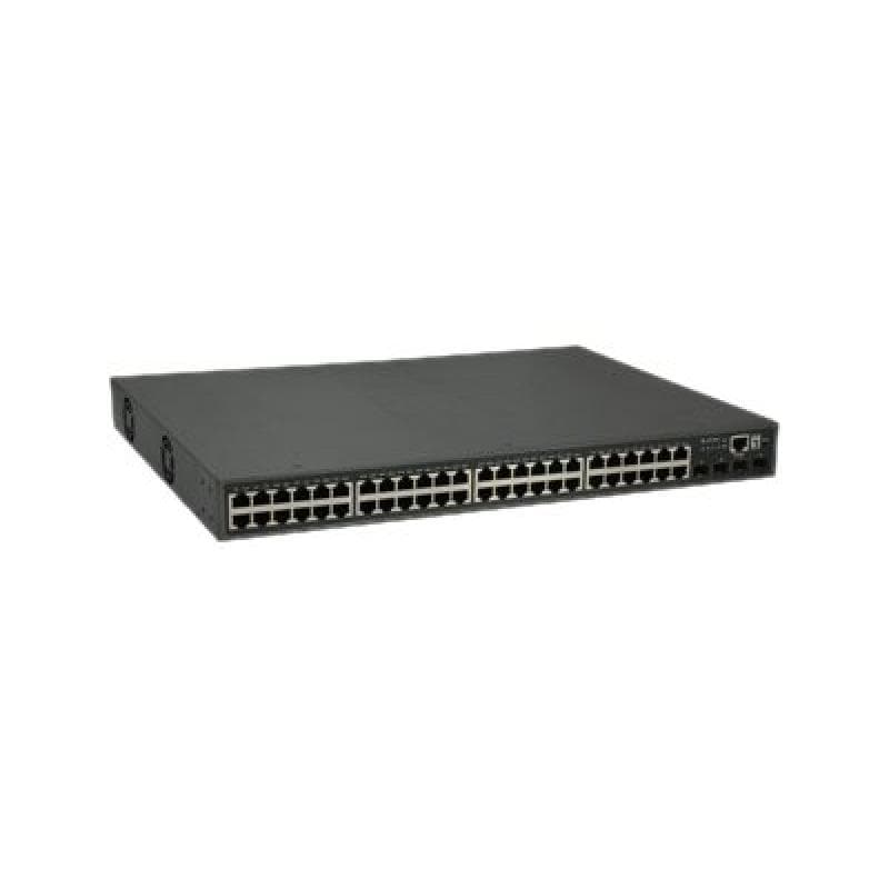 LEVEL ONE Switch 52x GE GTP-5271 4xGSFP 19″ 400W 48xPoE