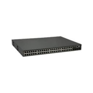 LEVEL ONE Switch 52x GE GTP-5271 4xGSFP 19″ 400W 48xPoE