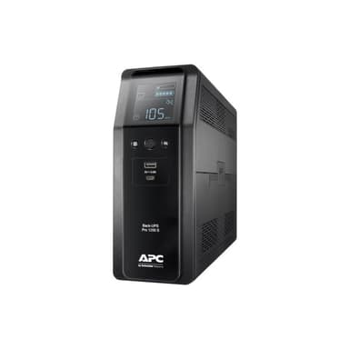APC Back UPS Pro BR 1200VA Sinewave 8 Outlets AVR LCD interface