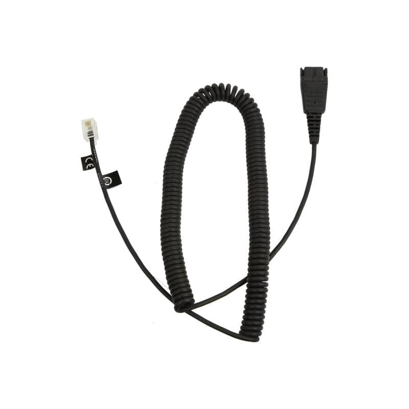 Cable with QD to RJ10 Plug