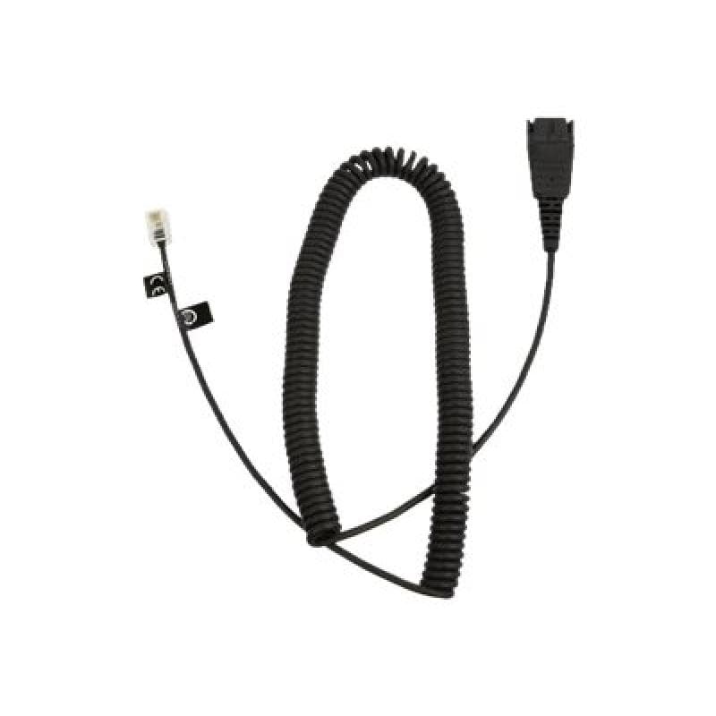 Cable with QD to RJ10 Plug