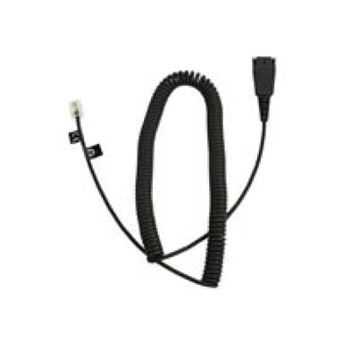 Cable with QD to RJ10 Plug