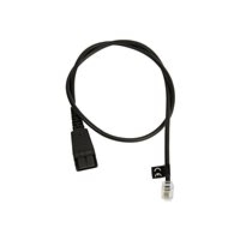 JABRA GN Anschlusskabel QD<>RJ11, glatt 0,5m, Lucent-Belegung