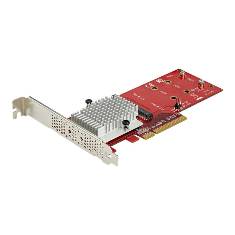 STARTECH.COM X8 DUAL M.2 PCIE SSD ADAPTER
