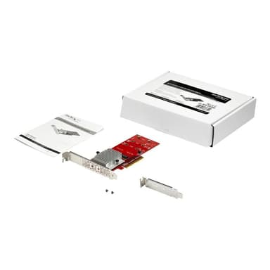 STARTECH.COM X8 DUAL M.2 PCIE SSD ADAPTER