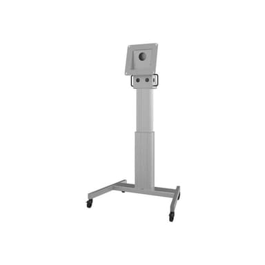 NEOMOUNTS motorisierter Bodenständer für 50″ Microsoft Hub 2S(X), Höhenverstellbar - Silber