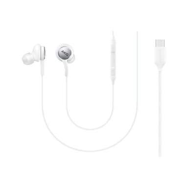 SAMSUNG Earphones USB Type-C EO-IC100, Sound by AKG, White