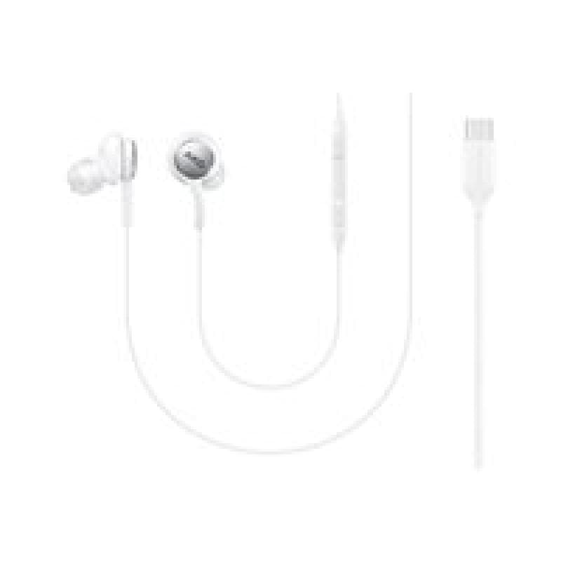 SAMSUNG Earphones USB Type-C EO-IC100, Sound by AKG, White