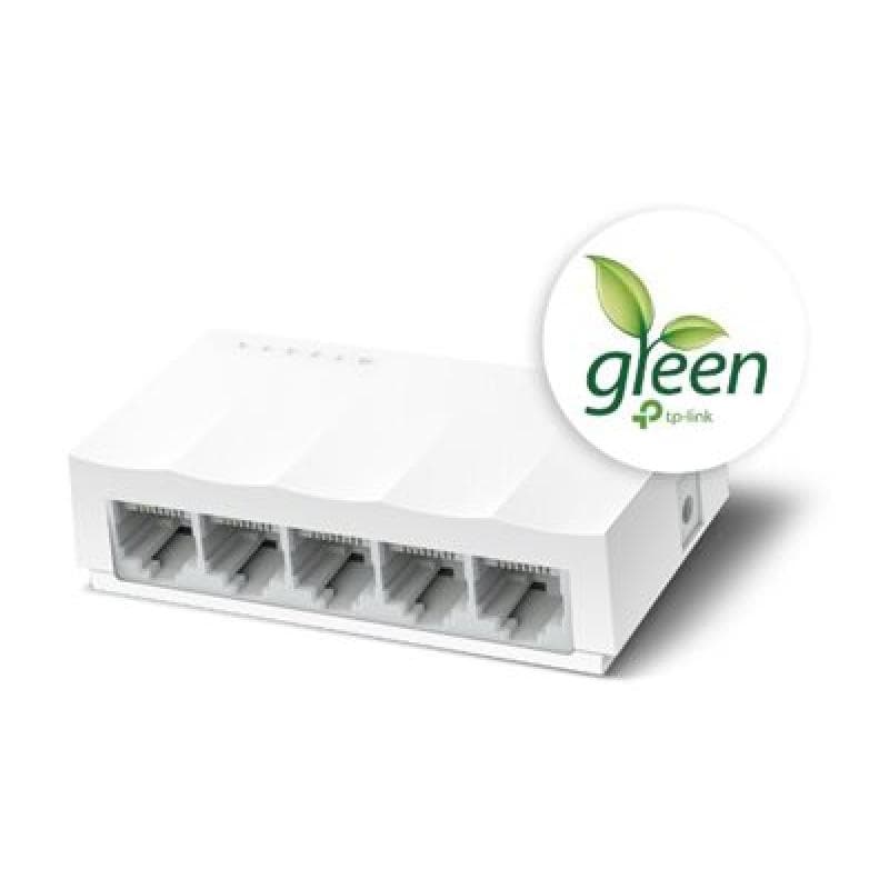 TP-LINK LiteWave 5-Port 10/100 Mbps Desktop Switch Plastic Case