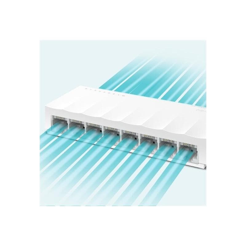 TP-LINK LiteWave 8-Port 10/100 Mbps Desktop Switch Plastic Case