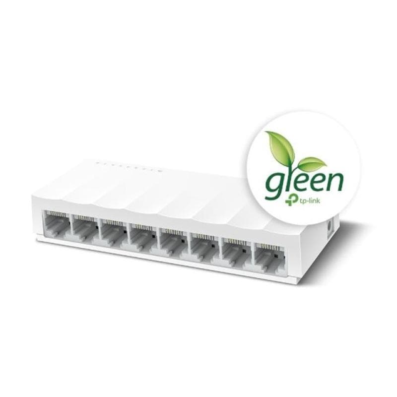 TP-LINK LiteWave 8-Port 10/100 Mbps Desktop Switch Plastic Case
