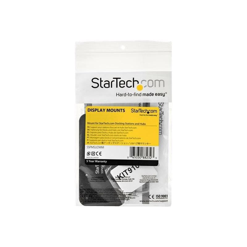 STARTECH.COM DOCKING STATION MOUNT - WALL