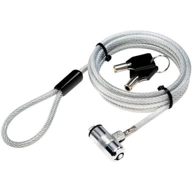 LOGILINK NBS009 - 2 Schlüssel - 1,8 m - 1,5 cm - Silber - T-Stange - Ultra slim notebook (NBS009)