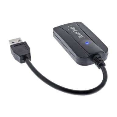 INLINE Card Reader USB 3.1 USB-A , für SD/SDHC/SDXC, microSD, UHS-II kompatibel