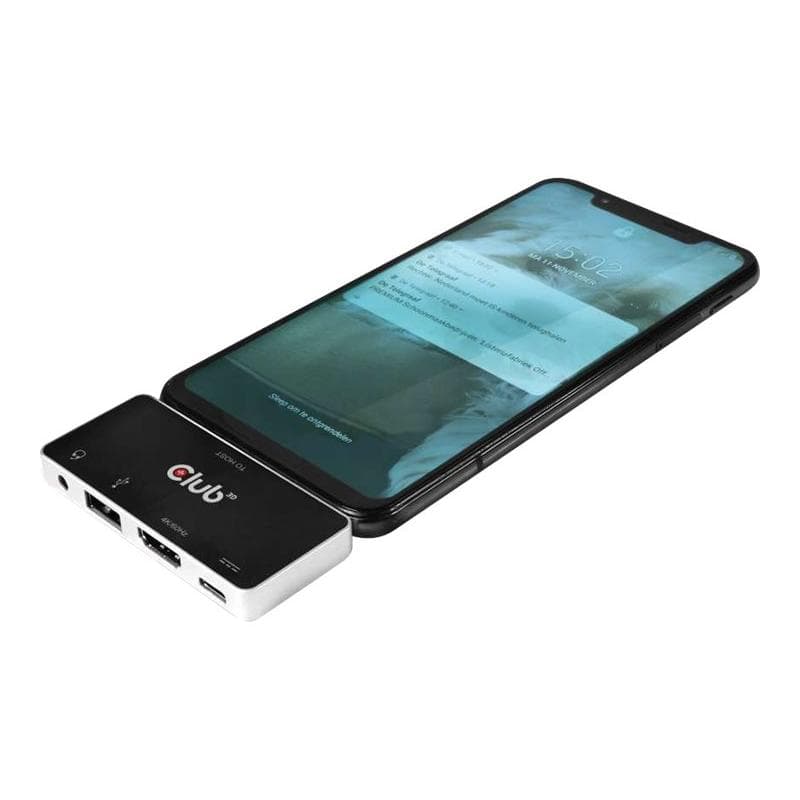 CLUB3D USB-4-in1-HUB USB 3.1 Typ C > HDMI/USB/USB-C/Audio retail