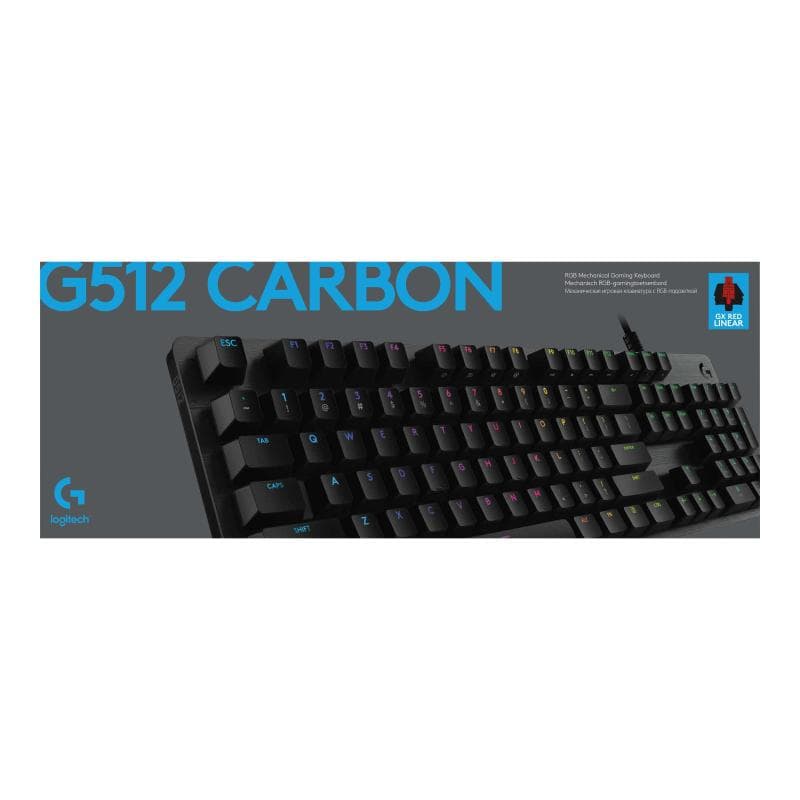 LOGITECH G512 CARBON GX RED CARBON