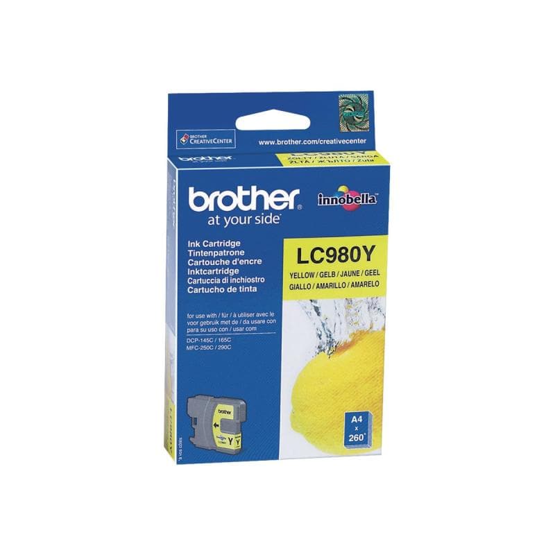 BROTHER LC980Y Gelb Tintenpatrone