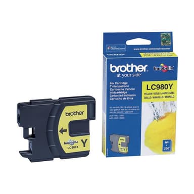 BROTHER LC980Y Gelb Tintenpatrone