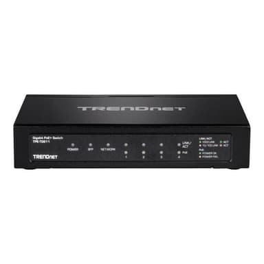 TRENDNET Switch  6 Port Gbit PoE+ 65W Metall