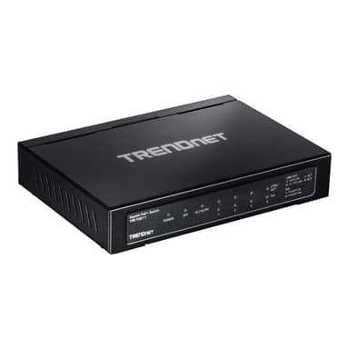 TRENDNET Switch  6 Port Gbit PoE+ 65W Metall