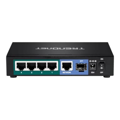 TRENDNET Switch  6 Port Gbit PoE+ 65W Metall