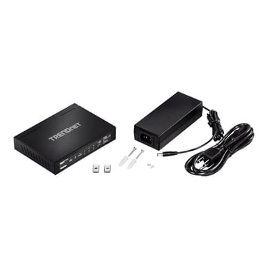 TRENDNET Switch  6 Port Gbit PoE+ 65W Metall