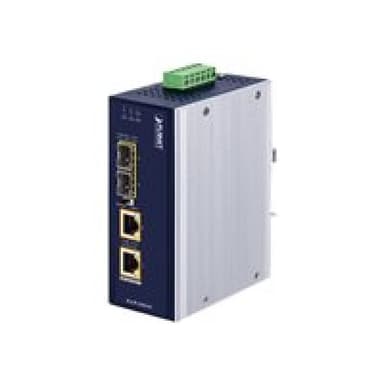 PLANET TECHNOLOGY PLANET Industrial Media Converter IGUP-2205AT PoE++