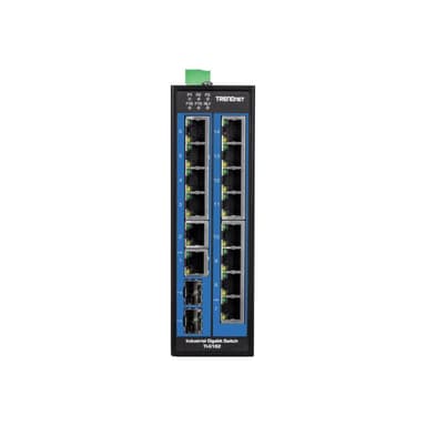 TRENDNET Industrie Switch 16Port Gbit DIN-Rail