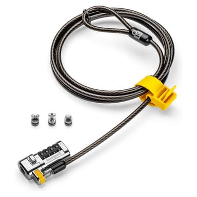 KENSINGTON ClickSafe 2.0 Uni. 3-in-1 Kombinationsschloss