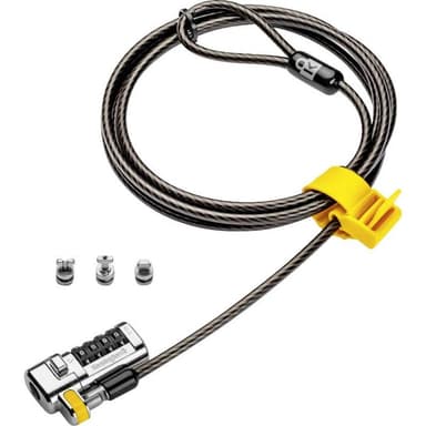 KENSINGTON ClickSafe 2.0 Uni. 3-in-1 Kombinationsschloss