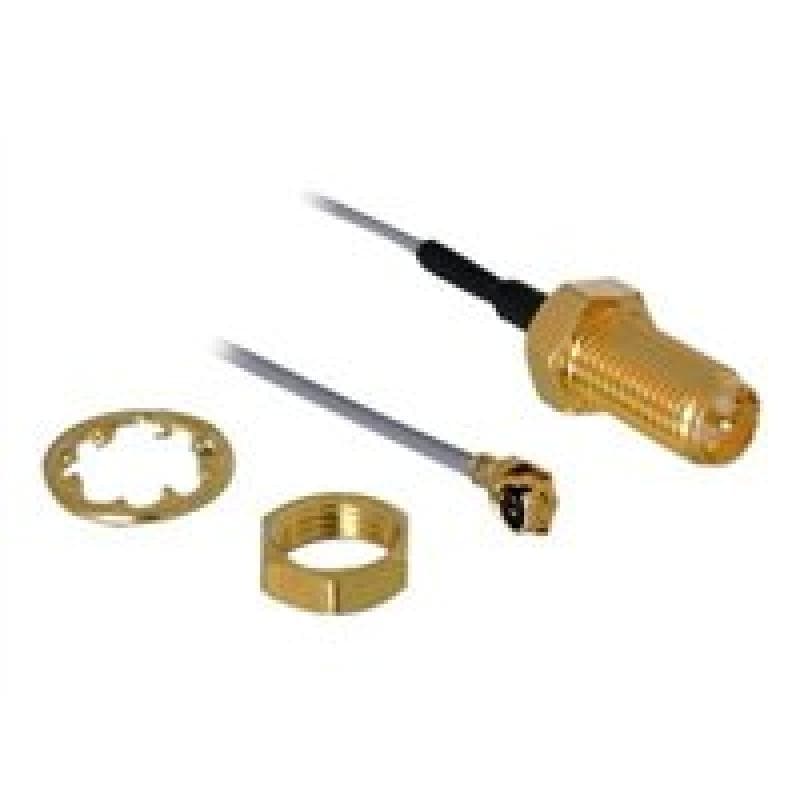 DELOCK WLAN Antennenanschluss SMA zum Einbau