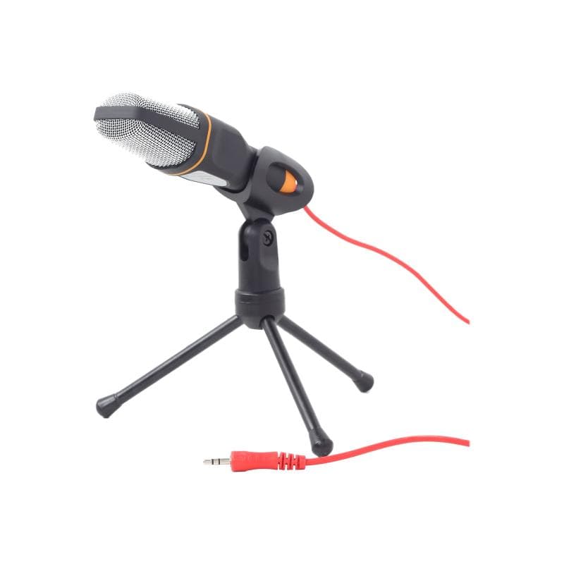 GEMBIRD PC-Mikrofon MIC-D-03 Schwarz Kabelgebunden inkl. Stativ (8716309100984)