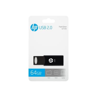 PNY v212w USB Stick 64GB Sliding Design