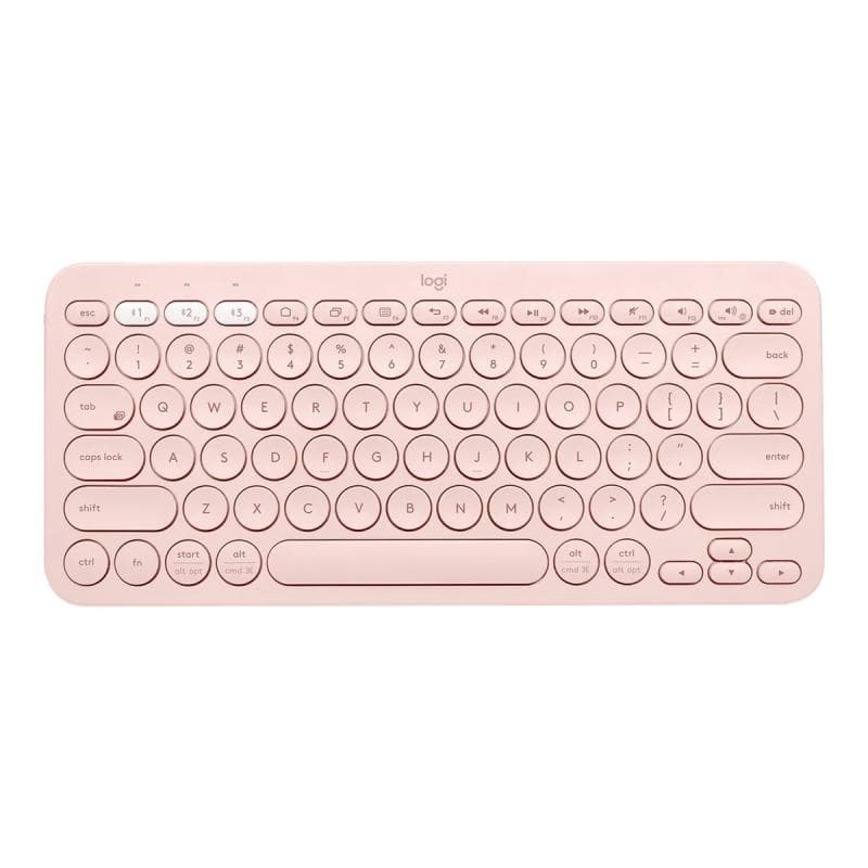 LOGITECH K380 Multi-Device Bluetooth Keyboard ROSE (DE)