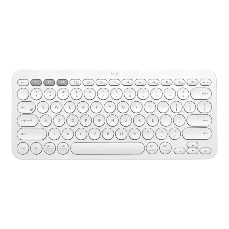 LOGITECH K380 Multi-Device Bluetooth Keyboard OFFWHITE (DE)