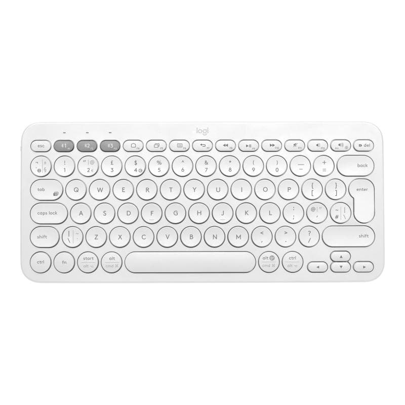 LOGITECH K380 Multi-Device Bluetooth Keyboard OFFWHITE (DE)