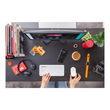 LOGITECH K380 Multi-Device Bluetooth Keyboard OFFWHITE (DE)