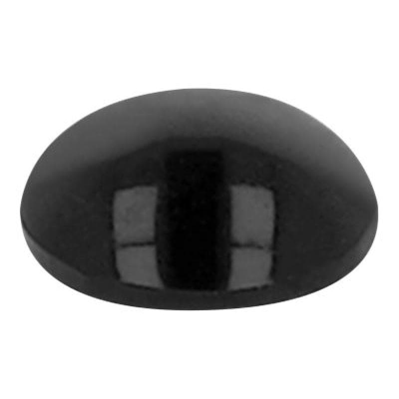 DELOCK Gummifüße rund selbstklebend 5 x 2 mm 100 Stück schwarz